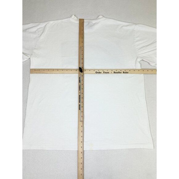 Vintage 90s Express Jeans T-Shirt One Size Spirit of Nimes Single Stitch - Picture 8 of 10